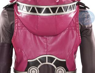 Xenoblade Chronicles Shulk Cosplay Costume Adult Halloween Game Outfit Custom Made Any Size Red Leather Jacket