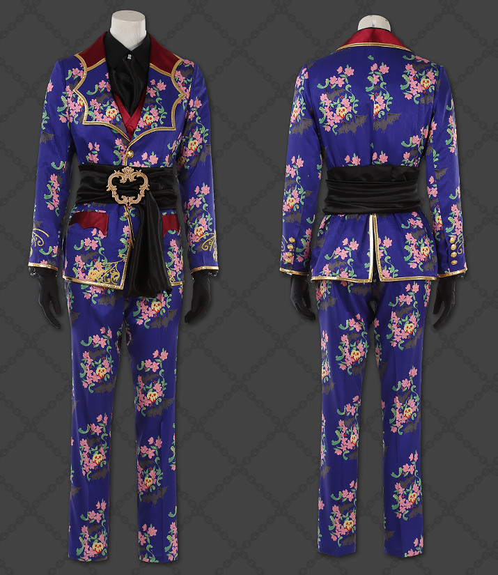 2020 New! Twisted Wonderland Pomefiore Vil Rook Epel Halloween Costume Cos Suit H