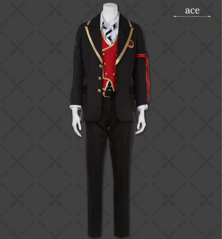Twisted Wonderland Riddle/Trey/Deuce/Cater/Ace Cosplay Costume Uniform Outfit Halloween Carnival Costumes