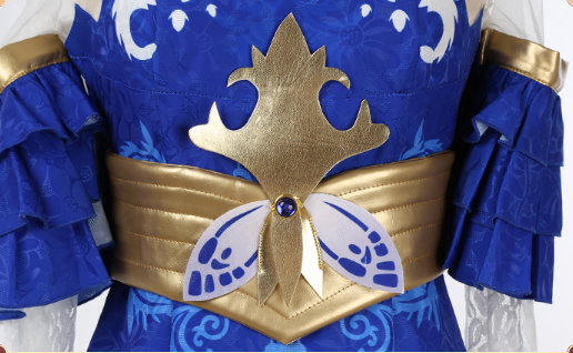 COWOWO Anime! Identity V Emily Dyer Doctor Skin Midsummer Firefly Game Suit Elegant Dress Uniform Cosplay Costume Party Outfit