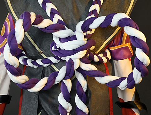 Game Genshin Impact Cosplay Arataki Itto Costume Halloween Party Outfit for Men Suit Arataki Itto Cosplay Role Play XS-XXL