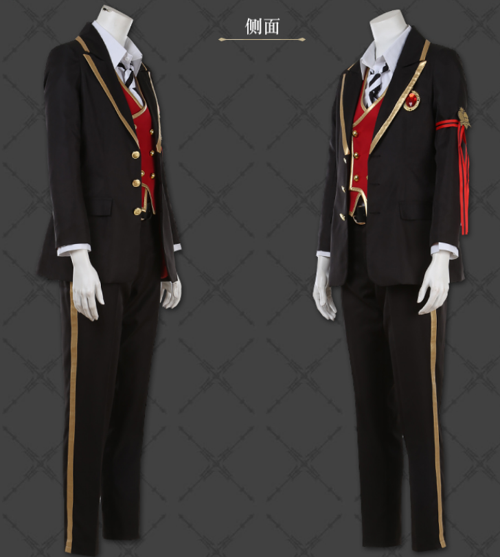 Twisted Wonderland Riddle/Trey/Deuce/Cater/Ace Cosplay Costume Uniform Outfit Halloween Carnival Costumes
