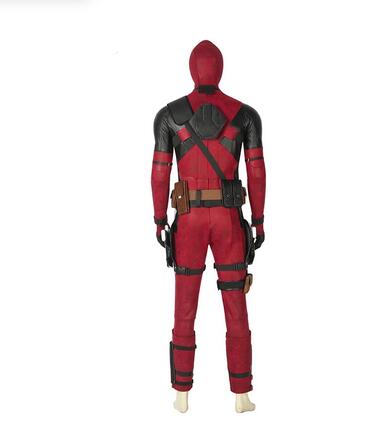 Deadpool1 Cosplay Costume Wade Wilson Jumpsuit Set Cosplay Deadpool Superhero Halloween Costume