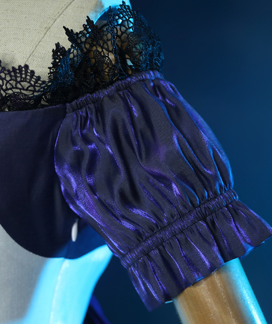 LOL Gwen Cosplay Costume League of Legends The Hallowed Seamstress Battle Lolita Dress Gorgeous