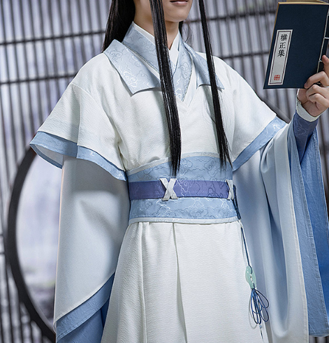 DokiDoki-SR Anime Dao Mo To Shi Shounen Lan Wang Ji Cosplay Costume Mo Dao Zu Shi Cosplay Anime Teenager Lan WangJi Costume Men