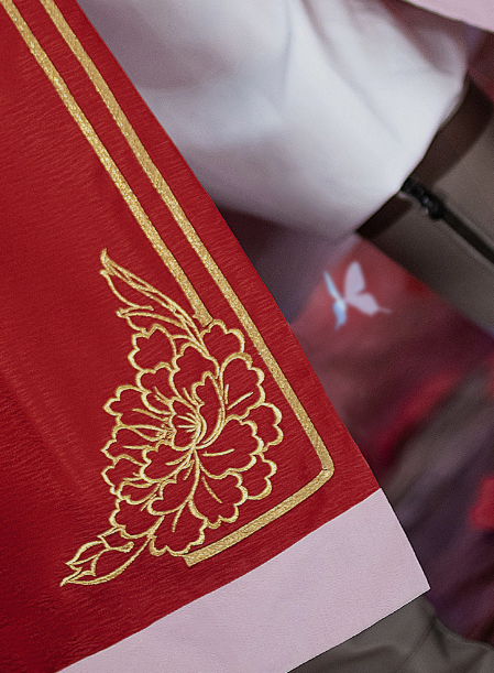 DokiDoki-SR Anime Tian Guan Ci Fu Cosplay Hua Cheng San Lang Ver Red Costume Heaven Official's Bless HuaCheng Cosplay