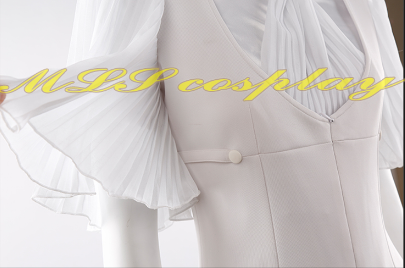 Land of the Lustrous Phosphophyllite Moon Shirt Suspenders Jumpsuits Uniform Outfit Anime Customize Cosplay Costumes