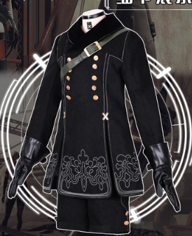 Game Cosplay NieR:Automata Cosplay 9S Cotsume YoRHa No. 9 Type S NieR Automata Cosplay Game Costume 9S