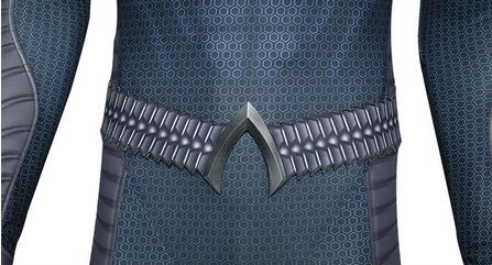 Superhero Arthur Curry Cosplay Costume Jumpsuit Halloween Zentai Suit for Adult Men Custom Size