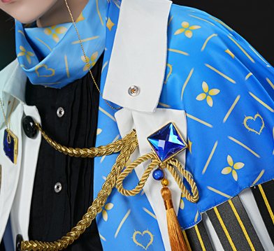 Vtuber Ike Eveland Cosplay Ike Costume Uniform Halloween Cosplay LUXIEM