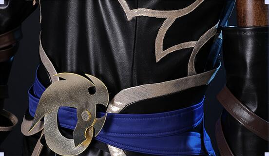 Honor of Kings Lan Cosplay Costumes Shark Hunter Combat Clothing Cos Sets