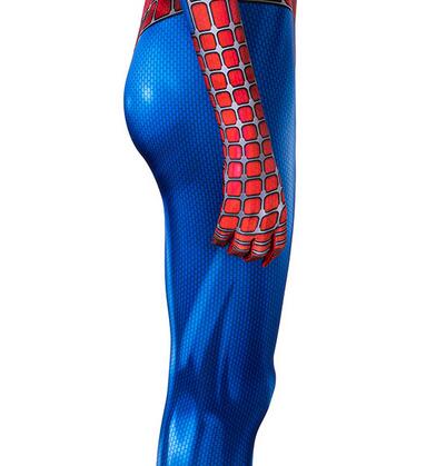 The Amazing Spider-man 2 Print Bodysuit Peter Parker Cosplay Spiderman Costume in Movie Halloween Adult Costume