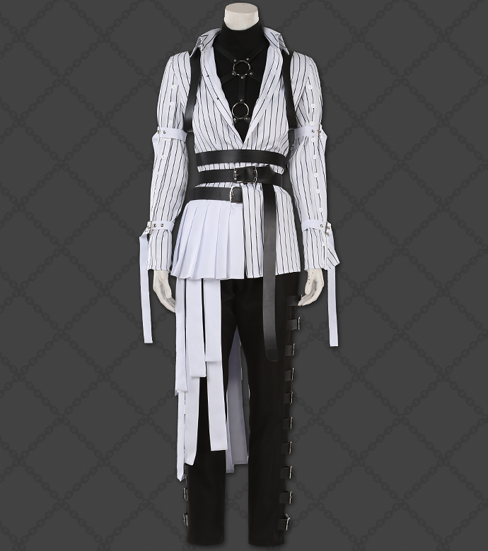 Anime Twisted-Wonderland Azul Jade Floyd Of Octavinelle Halloween Fashion Uniform Cosplay Costume Suit H