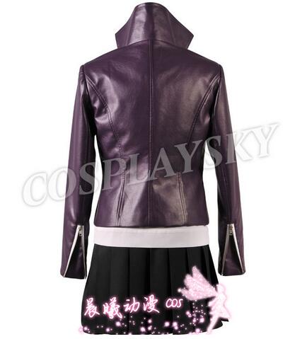 Danganronpa Kyoko Kirigiri Cosplay Costume Dress Set With Gloves Women Halloween Cosplay Costume