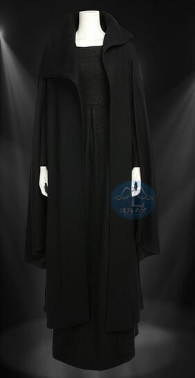 Manluyunxiao Leia Organa Cosplay Costume Star The Last Jedi Leia Princess Dress Black Halloween Outfit For Women Custom Made