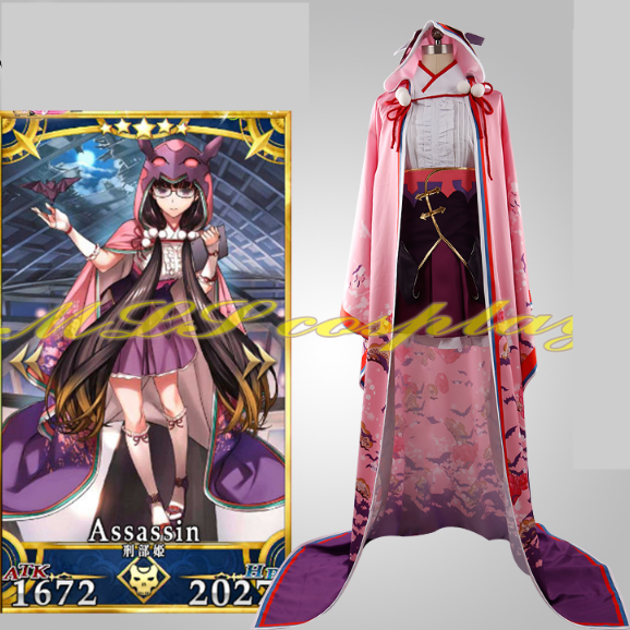 Hot Game FGO Fate Grand Order Assassin Osakabehime Cosplay Costume Woman Man Custom Made Pink Clothing