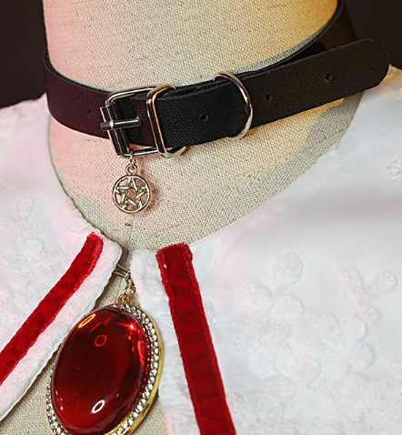 COWOWO Anime!Touhou Project Remilia Scarlet Demon Gothic Dress Elegant Lovely Uniform Cosplay Costume Role Play Outfit Women NEW