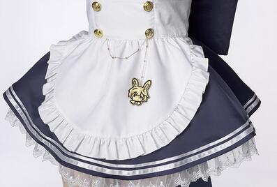 Anime FGO Mash Kyrielight Cosplay Costume Women Fate Grand Orde Japanese Girl Uniform Maid Lolita Sexy Women Dress for Girls