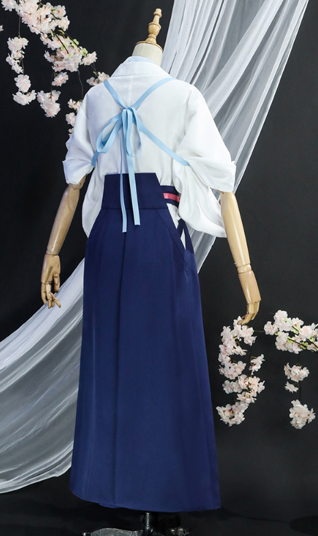Game Genshin Impact Kamisato Ayaka Cosplay Costume Ayaka Kamisato Cosplay Kimono Women's Kendou Suit Genshin Impact Costume