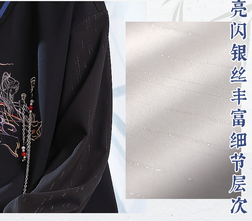 Erha and His White Cat Master Cosplay Costume Chu Wanning/Mo Ran Doujin Cosplay Chu Wanning Mo Ran Coat