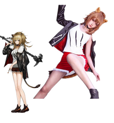 Anime! Arknights Siege Battle Suit Sexy Lovely Uniform Cosplay Costume Full Set Halloween Party Outfit For Women