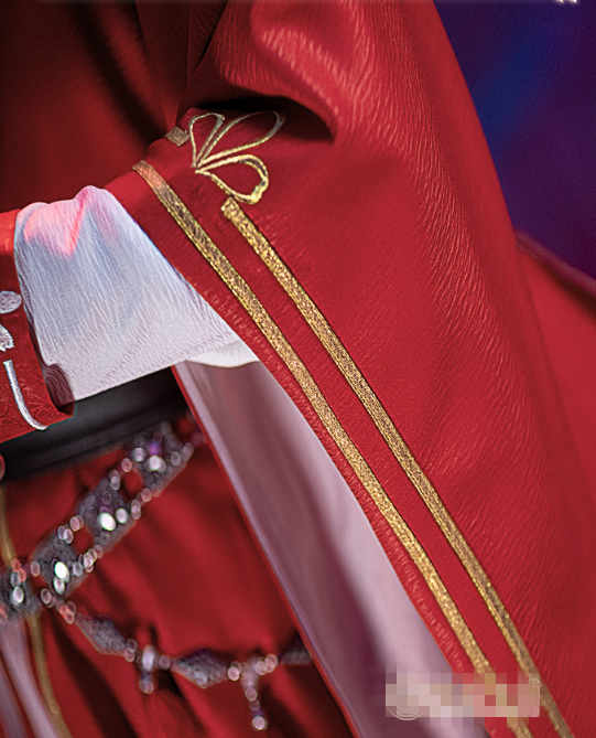 DokiDoki-SR Anime Tian Guan Ci Fu Cosplay Hua Cheng San Lang Ver Red Costume Heaven Official's Bless HuaCheng Cosplay