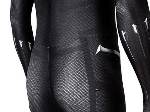 Black SuperHero Costume Panther 3D Printed Halloween Costume Cosplay Lycra Spandex Bodysuit Superhero Zentai Suit for Adult/Kids