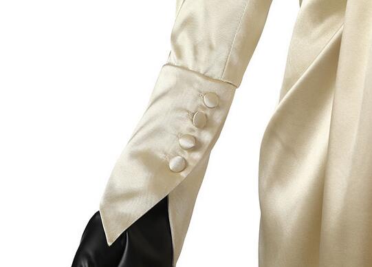 Cosplaydiy Game Resident Cosplay Evil 8 Alcina Dimitrescu Costume White Dress Adult Child Women Costume Suit Halloween Party