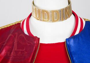 Suicide Cosplay Squad Harley Cosplay Costume Quinn Monster T Shirt Coat Jacket Halloween Outfit Custom Made