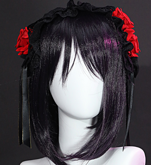 CoCos-SS Anime My Dress-Up Darling Marin Kitagawa Maid Outfit Costume Anime Cosplay Shizuku Kuroe Maid Costume with Cosplay Wig