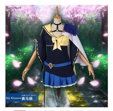 Anime Umamusume:Pretty Derby Air Groove Uniform Dress Cosplay Costume Halloween Party Outfit For Women XS-XXL NEW