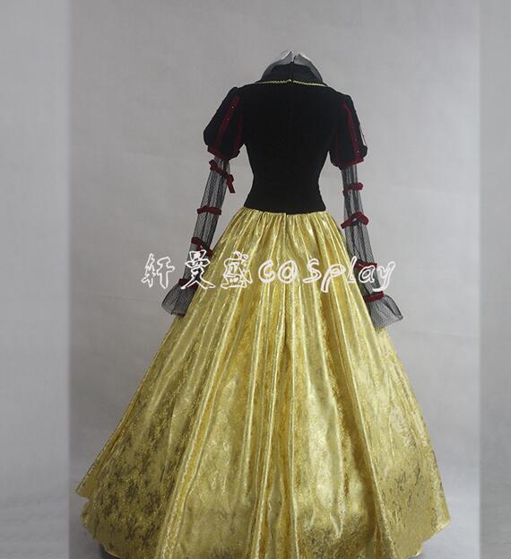 Movie Custom Made High Quality Alice Cosplay Costume The Red Queen Costume Dress