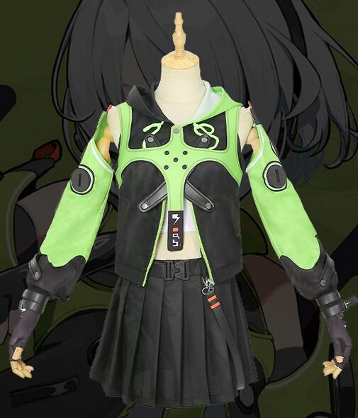 New Game Zenless Zone Zero Anby Demara Cosplay Costume Battle Suit Outfit Full Set Halloween Carnival Costumes for Fancy Party