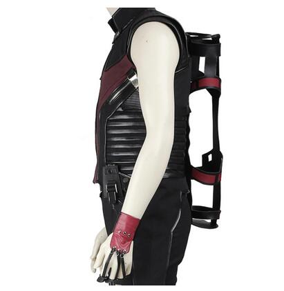 Hawkeye Cosplay Costume in Movie The Avengers Clinton Francis Barton Cosplay Vest Pants Set Halloween