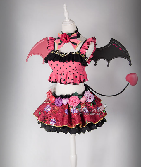 Anime Love Live! Koizumi Hanayo Cosplay Costume Little Devil Demon SR Awakening Fancy Girls Outfit For Adult Women Halloween Cos