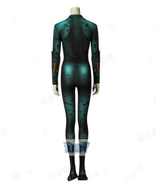 Aquaman Mera Jumpsuit cosplay Costume adult Women Cosplay Aquaman Mera Costume Sexy jumpsuit zentai