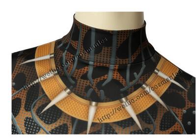 Movie Black Panther Erik Stevens Costume Jumpsuit Cosplay Cosplay Adult Bodysuit Halloween Black Panther Superhero Costume