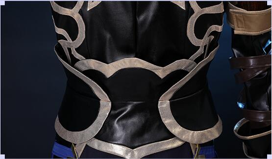 Honor of Kings Lan Cosplay Costumes Shark Hunter Combat Clothing Cos Sets