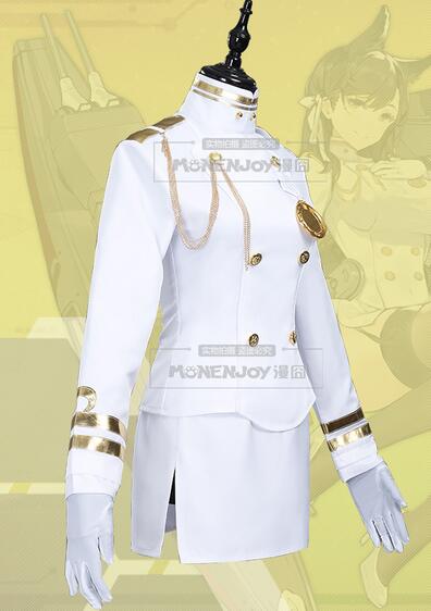 Monenjoy Azur Lane IJN Atago Cosplay Costume Heavy Cruiser Sakura Empire Cos Suit