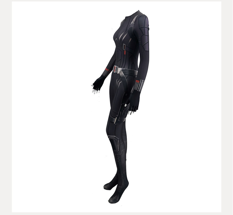 Anime Black Widow 3 cosplay costume sexy halloween  Bodysuit  Women Party Jumpsuit