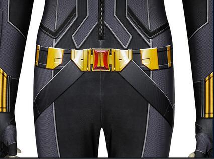 2021 Newest Superheroine Halloween Cosplay Captain Natalia Yelena Printing Jumpsuit Sexy Widow Costume Natasha Sexy Bodysuit