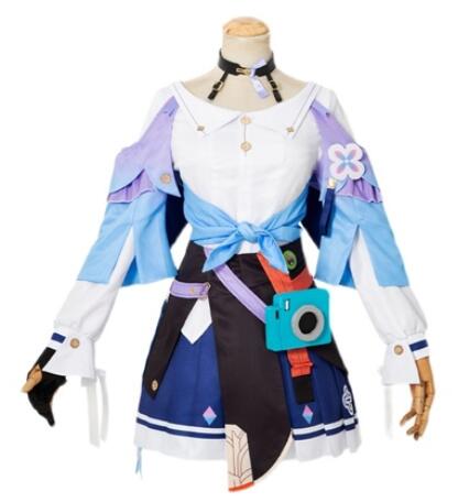 Game Honkai: Star Rail March 7th Christmas Dress Game Suit Cosplay Costume Halloween Carnival Cosplay Party Props Accessories