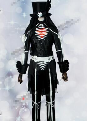 Twisted Wonderland Riddle Rosehearts Cosplay Costume Riddle Scary Outfit Halloween Costume