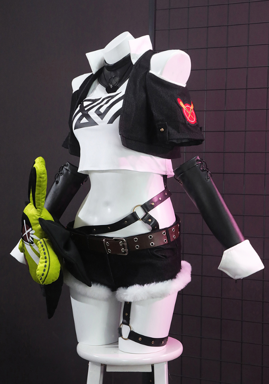 New Game Zenless Zone Zero Nicole Demara Cosplay Costume Full Set Nicole Demara Costume Women Suit Jacket Top Shorts Outfit
