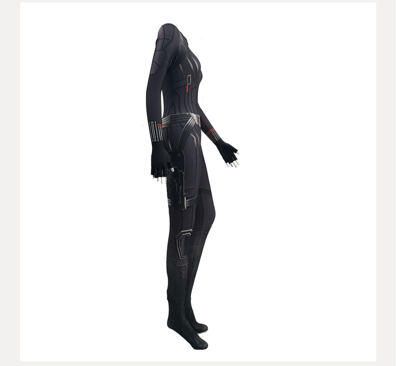 Anime Black Widow 3 cosplay costume sexy halloween  Bodysuit  Women Party Jumpsuit