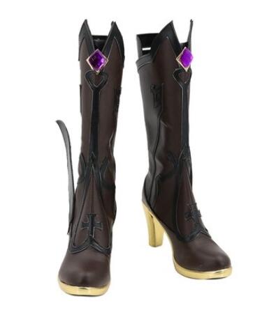 High-quality Genshin Impact Fischl Cosplay Costume Uniform Wig Anime Halloween Costumes for Women Game