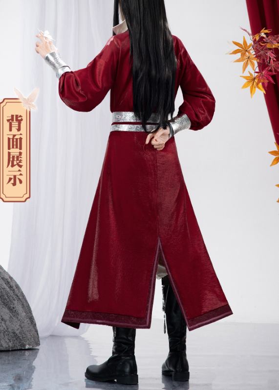 COSLEE Anime Heaven Official's Blessing Hua Cheng Tian Guan Ci Fu Huacheng Cosplay Costume Chinese Ancientry Halloween Party