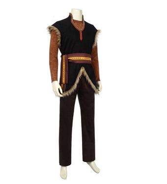Kristoff Olaf Costume Deluxe Suits Fancy Party Cosplay Halloween Carnival Outfit For Adult Men