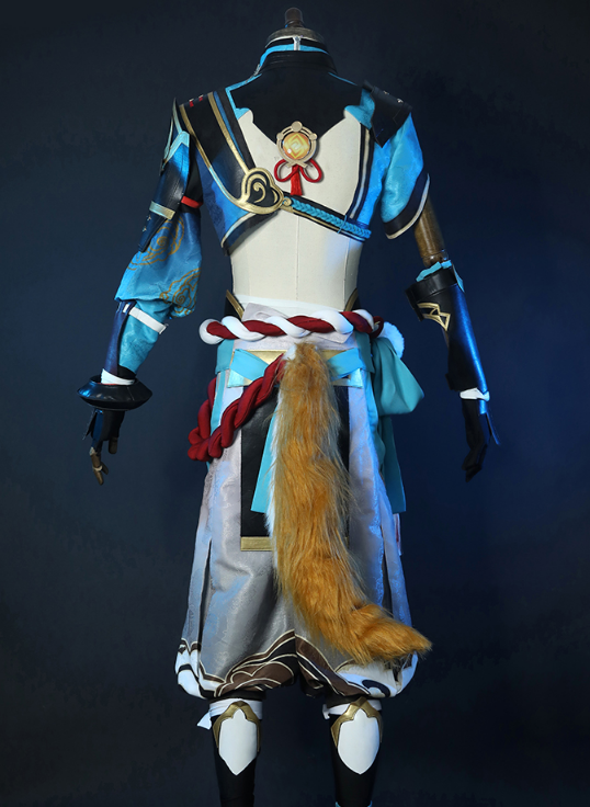 In Stock Game Genshin Impact Gorou Cosplay Costume Halloween Party Outfit For Men Suit Gorou Uniform Role Play XS-XXL