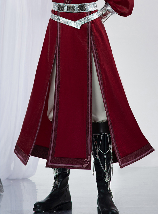 COSLEE Anime Heaven Official's Blessing Hua Cheng Tian Guan Ci Fu Huacheng Cosplay Costume Chinese Ancientry Halloween Party